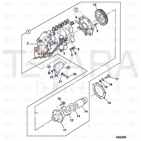 JCB Part No.# 17/919706, Pump - JCB Spare Parts