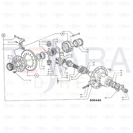 JCB Part No.# 10/906463, NUT - JCB Spare Parts