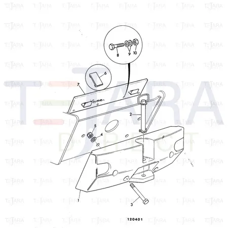 JCB Part No.# 1410/0008Z, (W) (P) WASHER 3/4 SMALL PLAIN - JCB Spare Parts