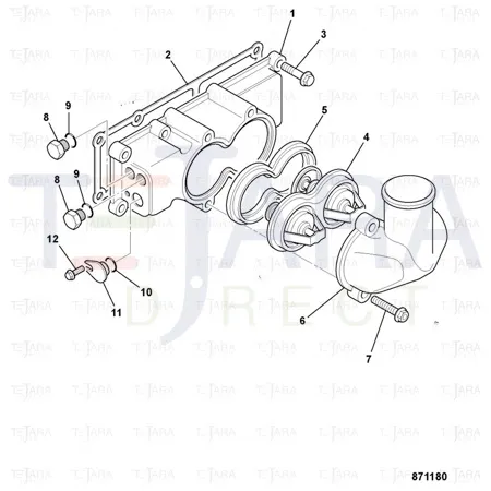 JCB Part No.# SC1384005, GASKET - JCB Spare Parts