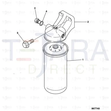 JCB Part No.# SC1763776, ELEMENT - JCB Spare Parts