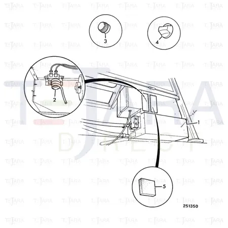 JCB Part No.# 265/00278, VALVE EXPANSION - JCB Spare Parts