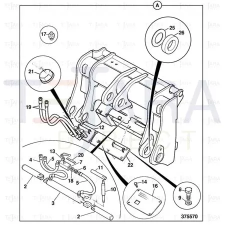 JCB Part No.# 819/00102, SHIM - JCB Spare Parts