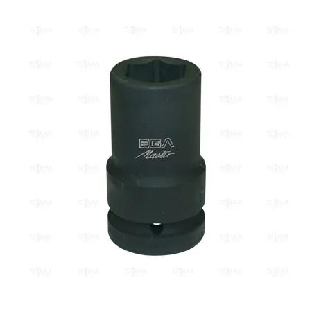 IMPACT SOCKET WRENCH 1" - 40 MM LONG SERIE (6 EDGES) - EGA Master