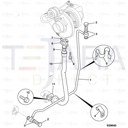 JCB Part No.# 1317/3305Z, FLANGED BOLT M8x20(KANBAN) - JCB Spare Parts