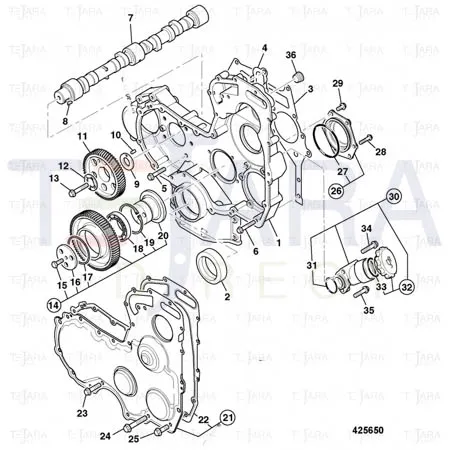 JCB Part No.# 02/202996, ORING - JCB Spare Parts