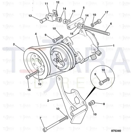 JCB Part No.# 331/61032, BELT - JCB Spare Parts