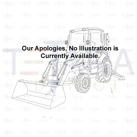 JCB Part No.# 834/10438, HOSE TOP - JCB Spare Parts