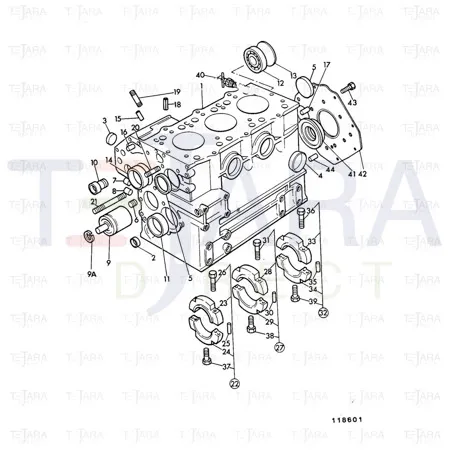 JCB Part No.# 02/630014, PLUG - JCB Spare Parts