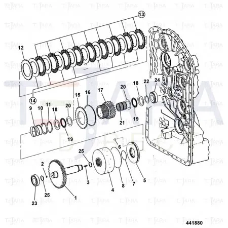 JCB Part No.# 04/600185, BEARING - JCB Spare Parts