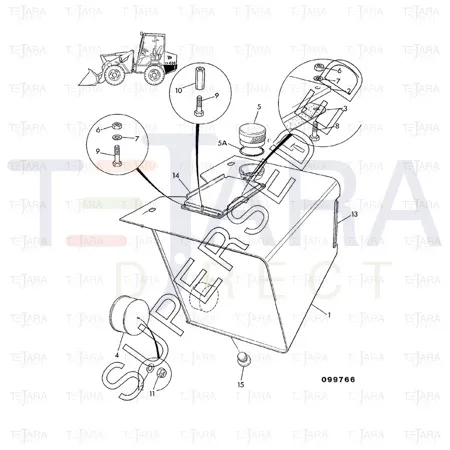 JCB Part No.# 1411/0005Z, WASHER 1/2  MEDIUM PLAIN - JCB Spare Parts