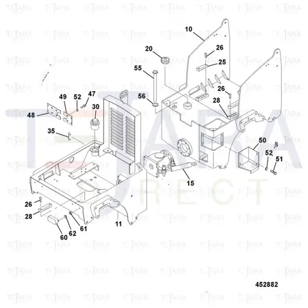JCB Part No.# 8427/00065, SENDER FUEL - JCB Spare Parts