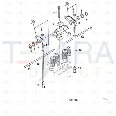 JCB Part No.# 02/911138, SCREW ADJUSTING - JCB Spare Parts