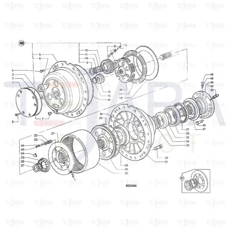 JCB Part No.# 10/906587, SHIM - JCB Spare Parts