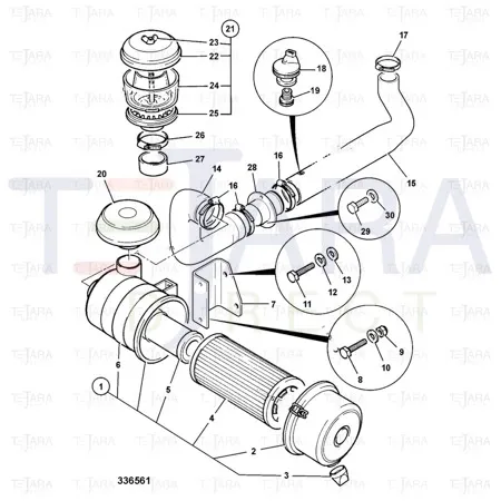 JCB Part No.# 32/917803, BRACKET MOUNTING - JCB Spare Parts