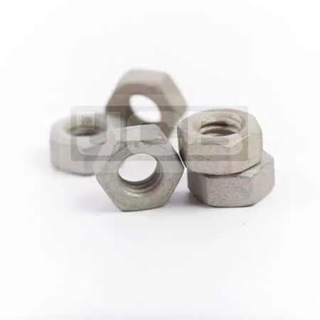 JCB Part No.# 1370/0101D, NUT M6 STD PLAIN - JCB Spare Parts