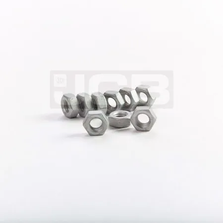 JCB Part No.# 1370/0301D, PLAIN NUT M10 - JCB Spare Parts