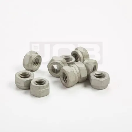 JCB Part No.# 1371/0403D, (W) (P) NUT M12 SELF LOCK - JCB Spare Parts