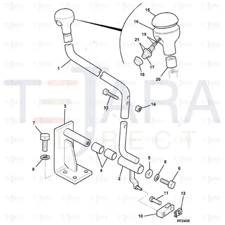 JCB Part No.# 256/05709, RUBBER COVER - DUMP SWITC - JCB Spare Parts