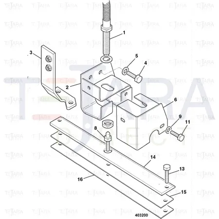 JCB Part No.# 331/15749, PAD WEAR - JCB Spare Parts