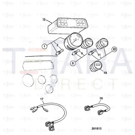 JCB Part No.# 721/10365, JCB-HARNESS CLOCK LINK - JCB Spare Parts