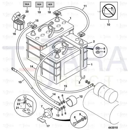 JCB Part No.# 717/14600, FUSE LINK BOX - JCB Spare Parts