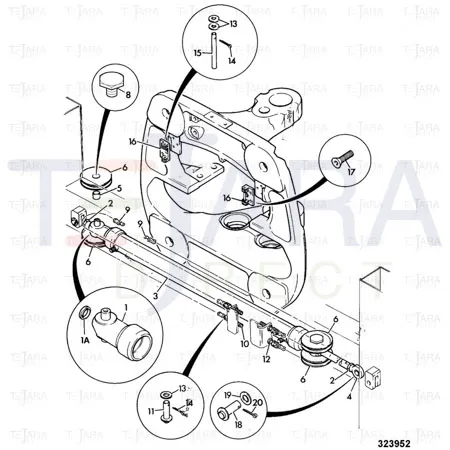JCB Part No.# 123/07926, CHAIN - JCB Spare Parts