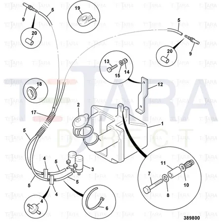 JCB Part No.# 123/03213, (Pre-P)-SLEEVE - JCB Spare Parts