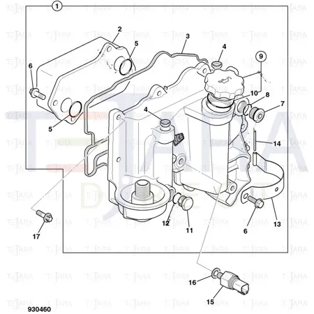 JCB Part No.# 320/04078, PLUG.M22x1.5 ZERO LEAK(MS-S08V) - JCB Spare Parts