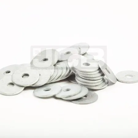 JCB Part No.# 1412/0001D, WASHER 1/4  LARGE PLAIN - JCB Spare Parts