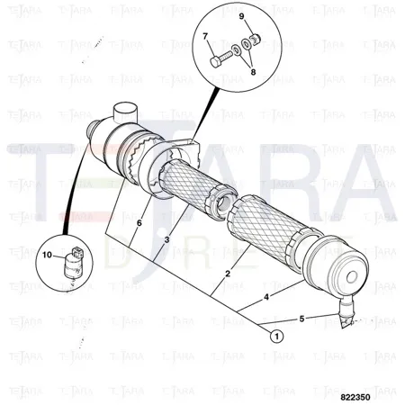 JCB Part No.# 32/912905, VALVE DUMP - JCB Spare Parts