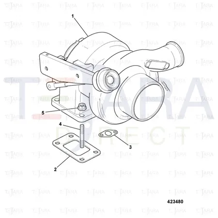 JCB Part No.# 02/911036, NUT - JCB Spare Parts
