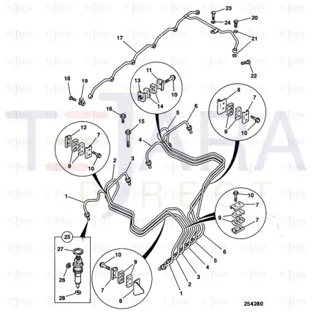 JCB Part No.# 02/910191, SEAL - JCB Spare Parts