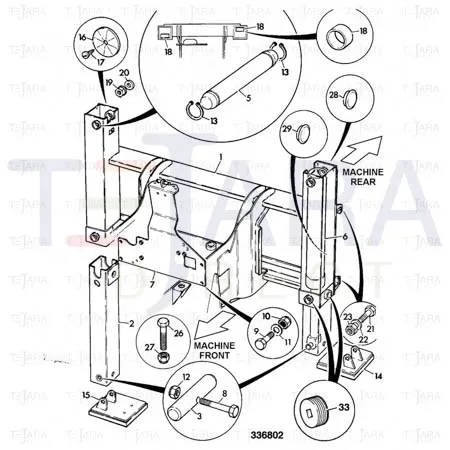 JCB Part No.# 1315/0708Z, SET SCREW M16X30 - JCB Spare Parts