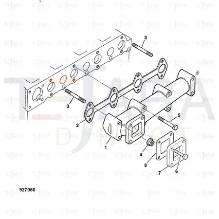JCB Part No.# 02/634083, STUD - JCB Spare Parts
