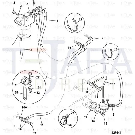 JCB Part No.# 17/920002, RING SEAL - JCB Spare Parts