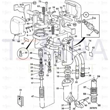 JCB Part No.# 826/10710, CAP SCREW M12x90 SPECIAL - JCB Spare Parts