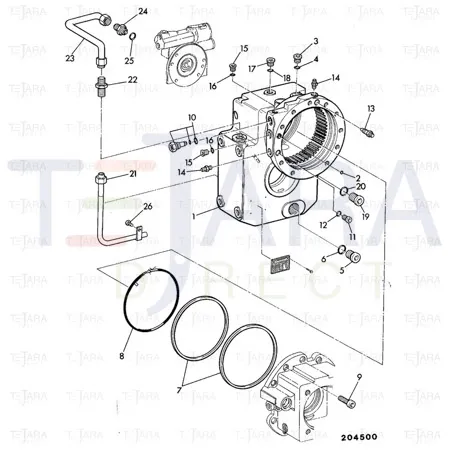 JCB Part No.# 10/907343, Plug - JCB Spare Parts