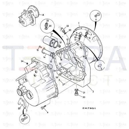 JCB Part No.# 916/00008, 14.DIA BALL RB14910TG20T - JCB Spare Parts