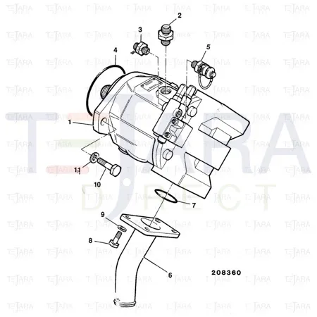 JCB Part No.# 1425/0009Z, WASHER M12 SPRING - JCB Spare Parts