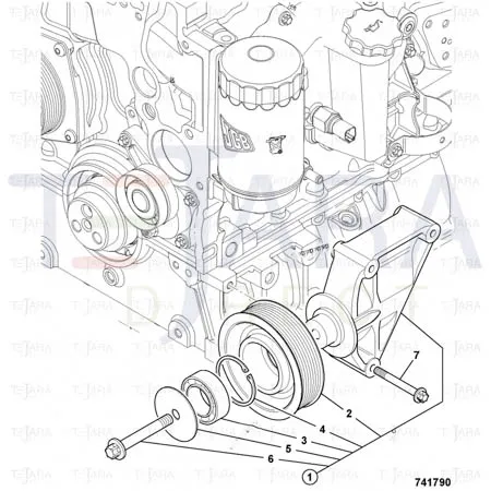 JCB Part No.# 320/08626, BEARING.DOUBLE ROW - JCB Spare Parts