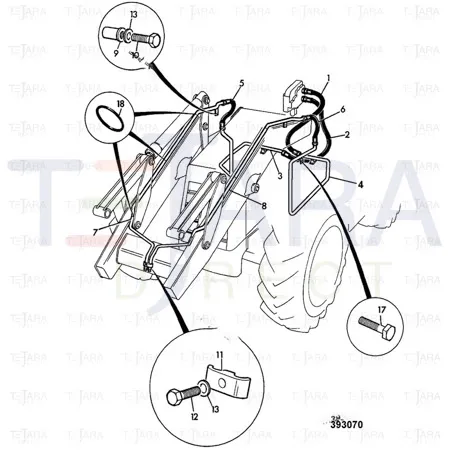 JCB Part No.# 829/31263, SPACER - JCB Spare Parts
