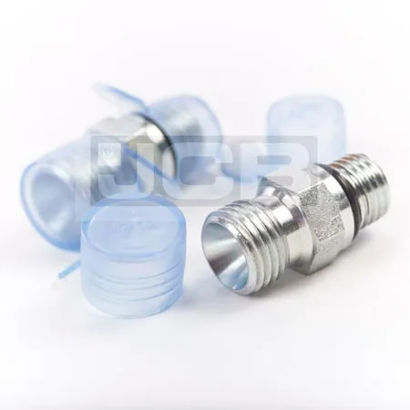 JCB Part No.# 1620/2050, ADAPTOR G1/4A-7/16UNF(M) - JCB Spare Parts