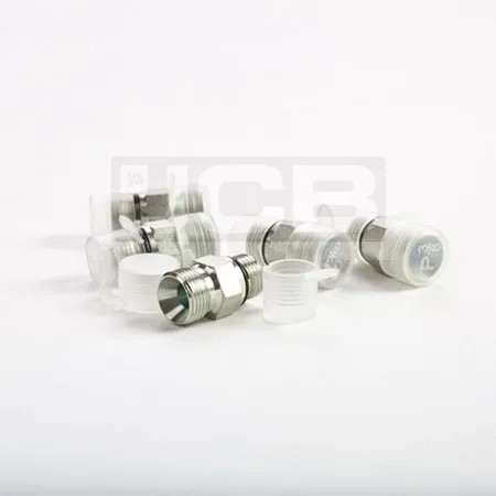 JCB Part No.# 1620/2052, ADAPTOR G3/8A-9/16UNF(M) - JCB Spare Parts