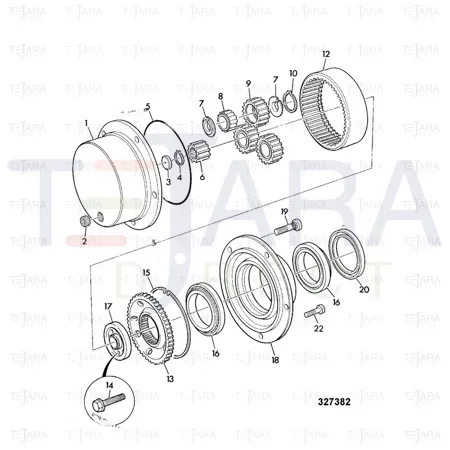 JCB Part No.# 453/08203, RETAINING PLATE - JCB Spare Parts