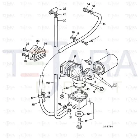 JCB Part No.# 02/202497, COOLER - JCB Spare Parts