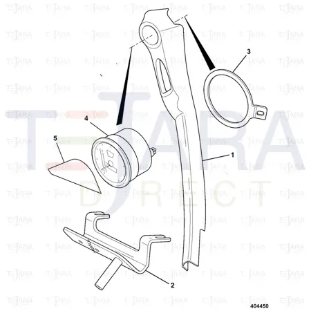 JCB Part No.# 704/50119, GAUGE SPEEDO 80MM - JCB Spare Parts