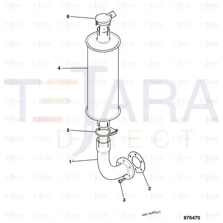 JCB Part No.# 321/10264, Cap rain - JCB Spare Parts