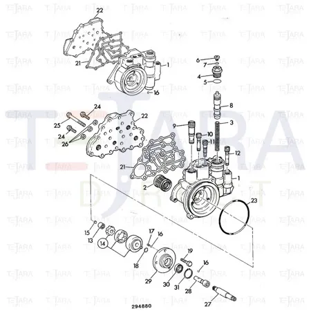 JCB Part No.# 10/909220, O RING - JCB Spare Parts