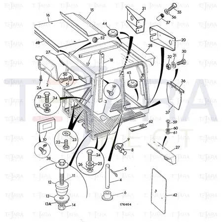 JCB Part No.# 1315/3721Z, BOLT M16x110 - JCB Spare Parts
